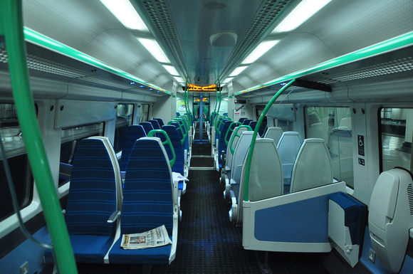 interior of a new 377/6, 377619