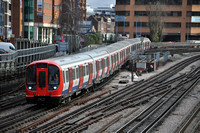 Brand new "S" stock under test at Harrow-On-The-Hill. 12/01/12