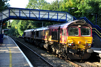 0W90 Eastleigh - Didcot | Reading West | 66017 + 66040