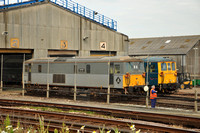 73107 and 73119 stabled | St Leonards Railway Depot. 20/03/13