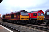 60045 and 66118 Stabled | Didcot.