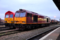 60045 and 66118 | Didcot.
