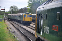 50026 and 33111 | Corfe Castle