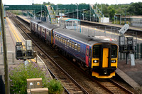 2U14 Taunton - Cardiff Central | Severn Tunnel Junction | 153318 + 150127