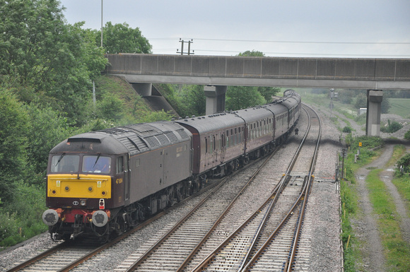 1Z52 Weymouth - Holyhead | Didcot North Junction | 47826 TnT 47804