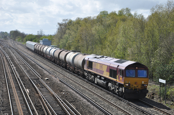 6V38 Marchwood/Eastleigh - Didcot | Worting Junction | 66198